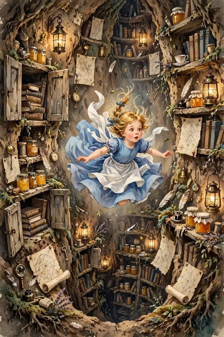Down the Rabbit-Hole — an Eternity plate