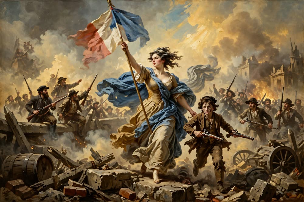 Liberty Leading the People — still edition